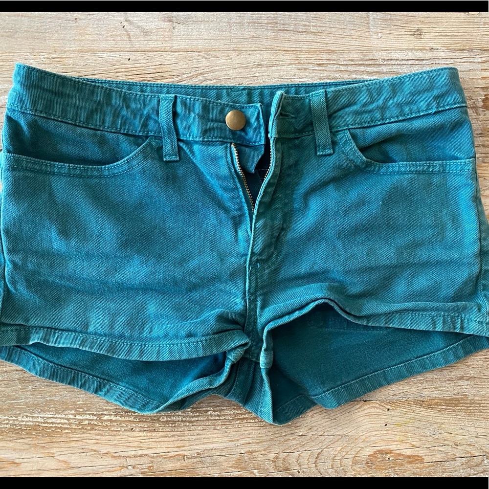 American Apparel Jean shorts